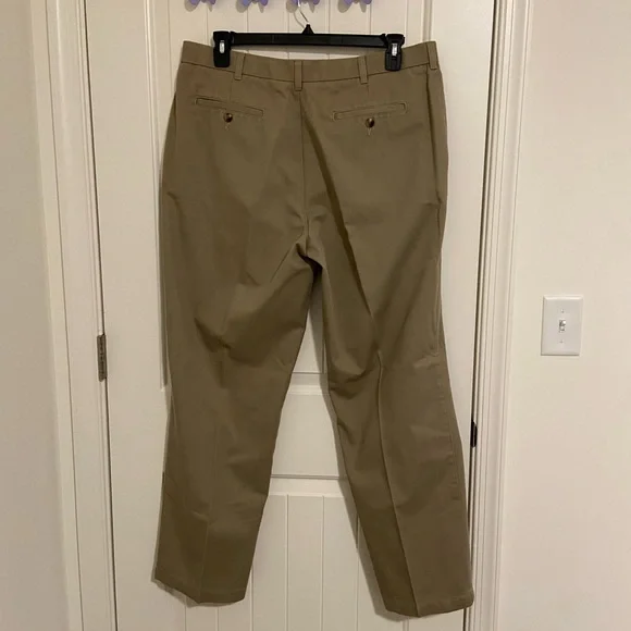 NWOT Van Heusen men’s tan khaki dress pants size 38/32 - Picture 6 of 7